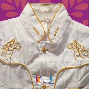 Camisa Vaquera Oro Adulto -Venta-