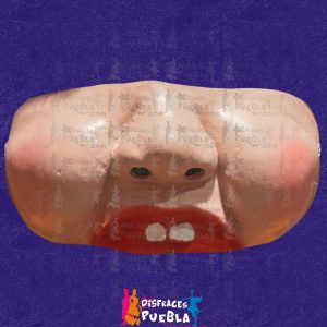 Cachetes Dientes Careta Látex