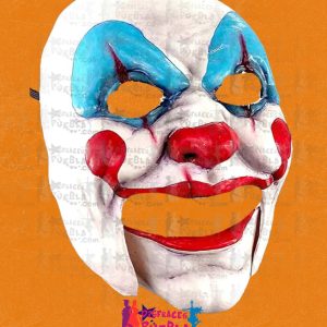 Clown Payaso Títere Careta Deluxe Látex