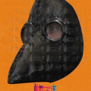 Dr. Plague Peste Careta Deluxe Negra Látex