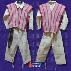 Traje de Manta Talla 1 a 12 -Venta-