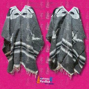 Jorongo Gris Lana Grande -Venta-