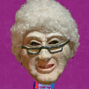 Abuelita con Pelo Máscara Látex -Venta-