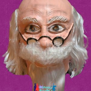 Abuelito con Pelo Máscara Látex -Venta-