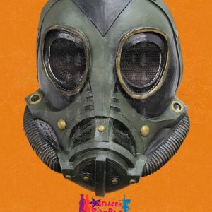 Antigas M3A1 Gas Mask Máscara Delux Látex