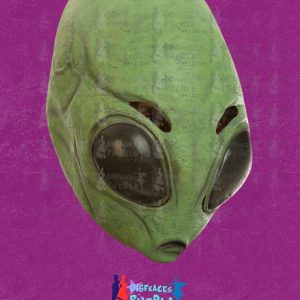 Alien Astrik Máscara Deluxe Látex
