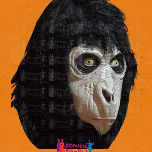 Mono Gorila Peluche Negro Máscara Látex -Venta-