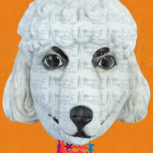 Perro French Máscara Delux Látex -Venta-