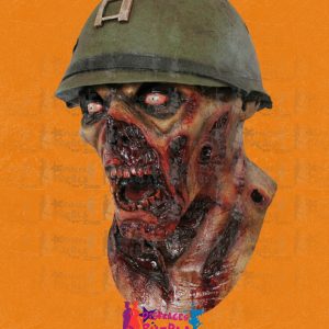 Zombie Captain Lester Máscara Delux Látex