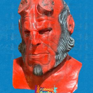 Hellboy Máscara Látex