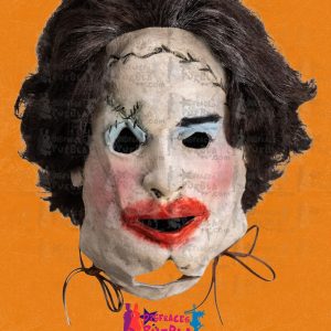 Leatherface Woman Texas Masacre Máscara Delux Látex