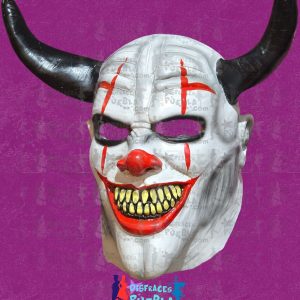 Payaso Alfa Máscara Látex