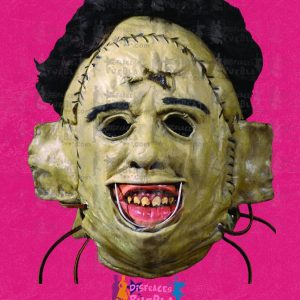 Leatherface Teeth Texas Masacre Máscara Delux Látex