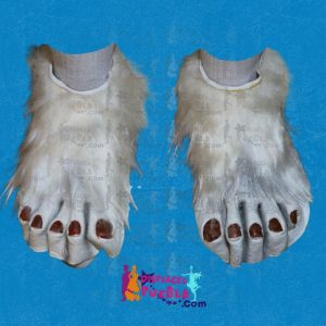 Patas Monos Gorila Blancas Látex -Venta-