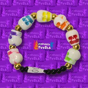 Pulsera Cráneo Colores Chica