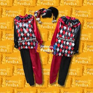 Arlequín Talla Adulto Extra Chico