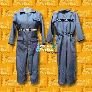 Overol Gris Talla 6 a 12