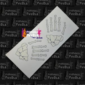 Tatuaje Manos Parka Fosforescentes