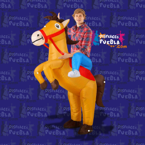 Caballo Montado Disfraz Inflable